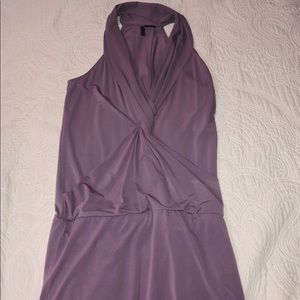 Twist front dress
